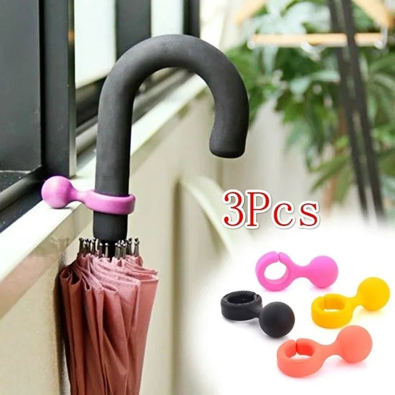 Lot de 3 Crochets Porte-Parapluie