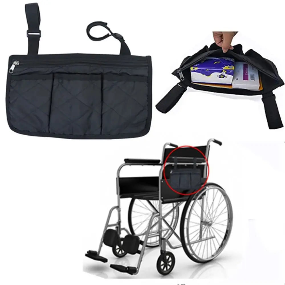 Sac de fauteuil roulant multi-poches
