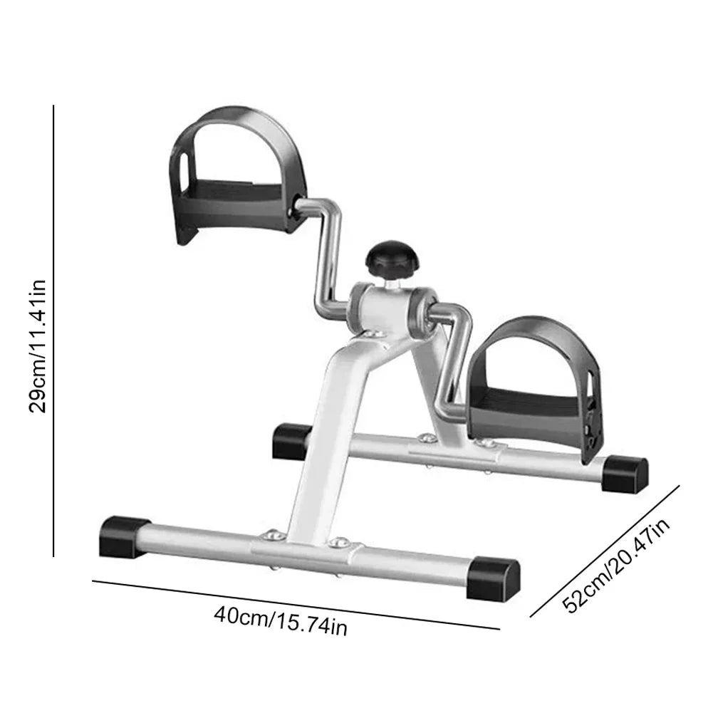Vélo pédalier de rééducation pliable – Pédalier électrique bras et jambes pour senior, PMR et rééducation à domicile