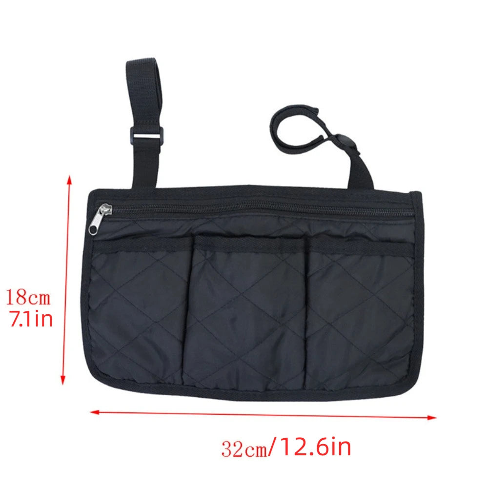 Sac de fauteuil roulant multi-poches